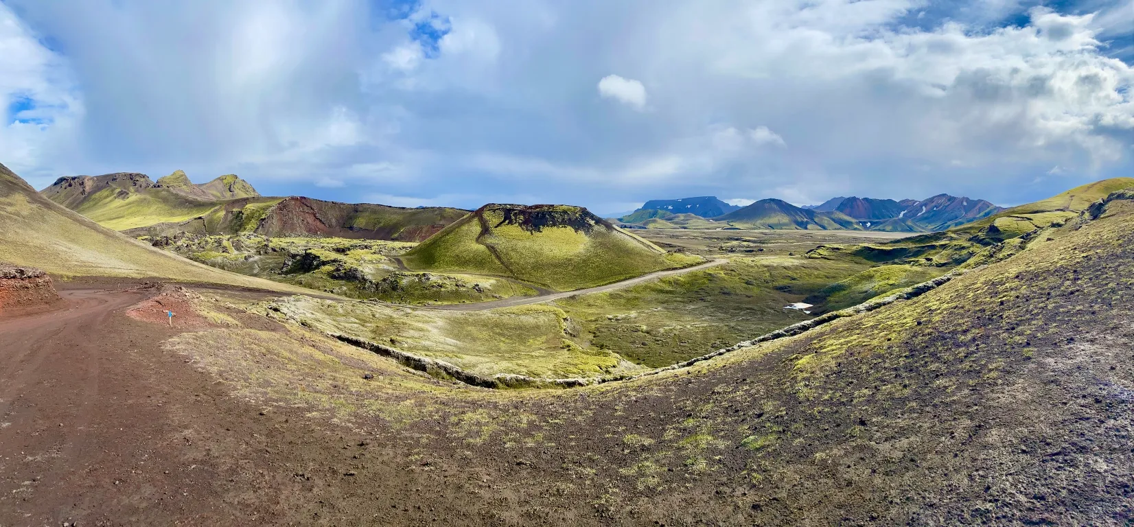 a cluster of mountains in Iceland