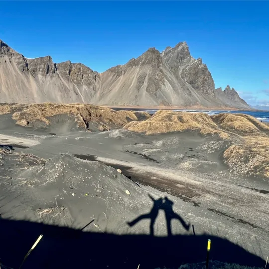 Stokksnes mountain in Iceland